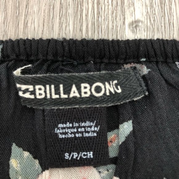 BILLABONG Floral Top Size Small - Picture 4 of 6